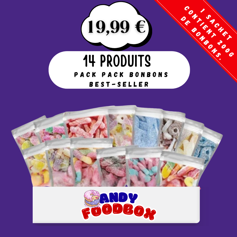 PACK BEST-SELLERS BONBONS đ