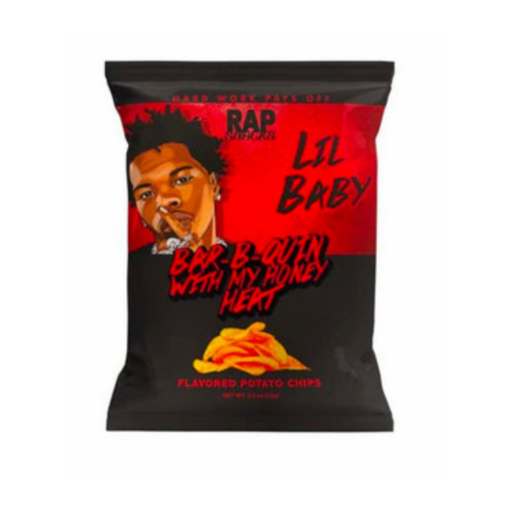 Rap Snacks Chips Lil Baby BBQ & HONEY