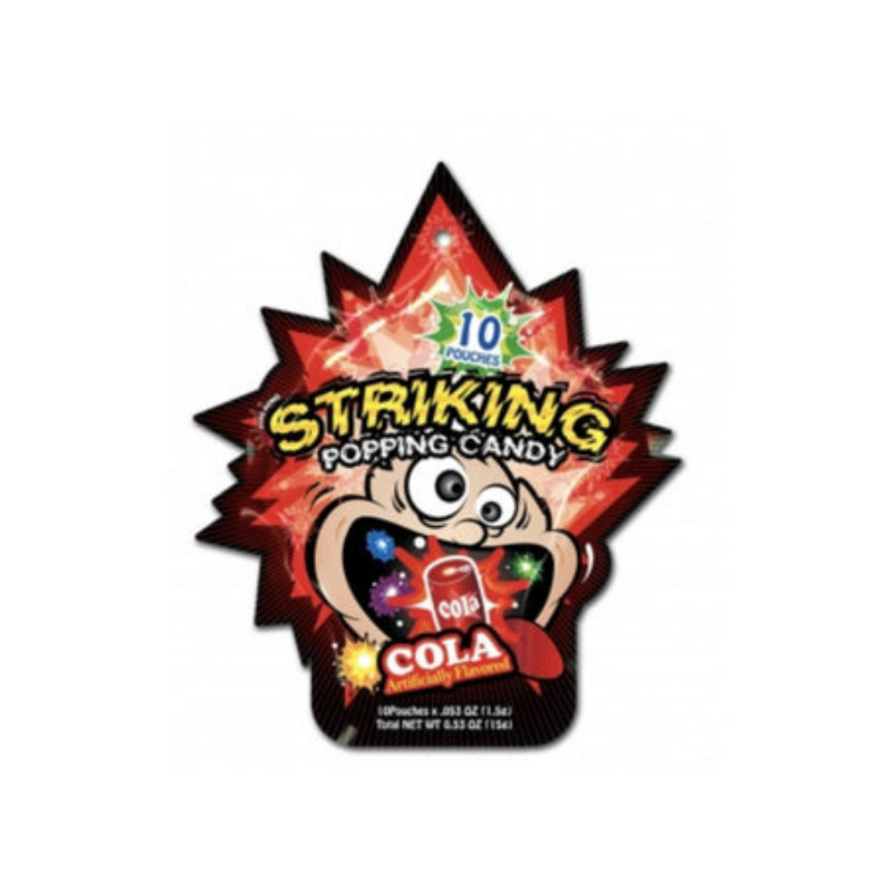 Striking Sucre Pétillant Goût Cola ( 10 sachets )