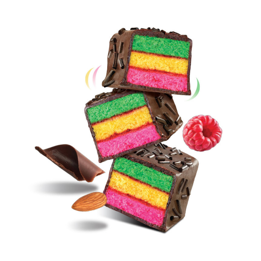 Cake Bites Rainbow Anti-Gaspi