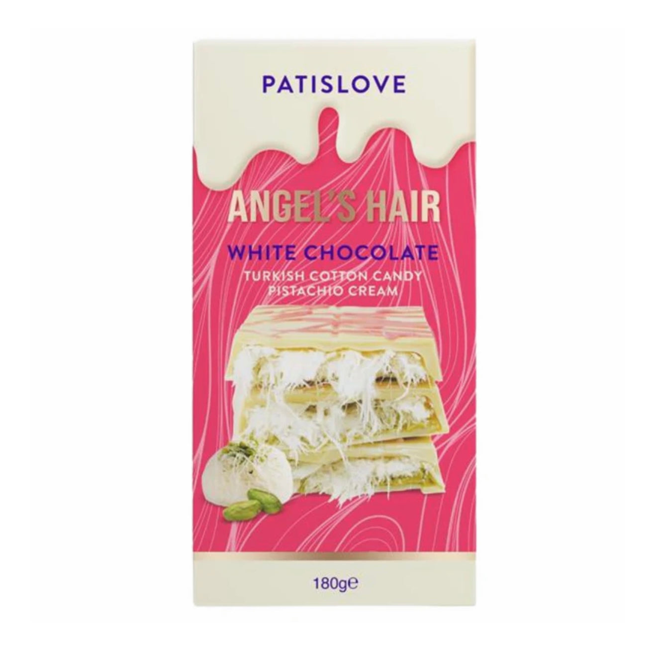 PATISLOVE DUBAI WHITE CHOCOLATE - ANGEL'S HAIR