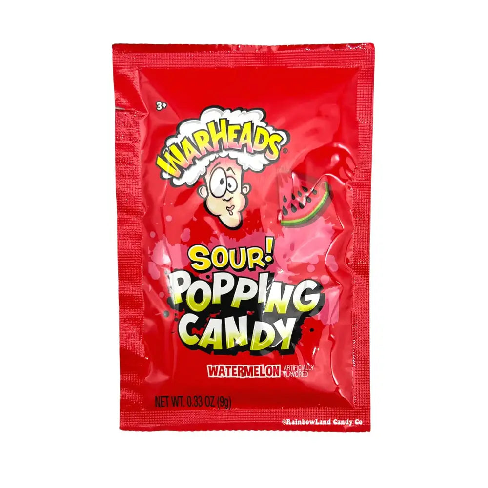 Warheads - Sour Popping Candy Watermelon - Anti-Gaspi ( 12/2024 )