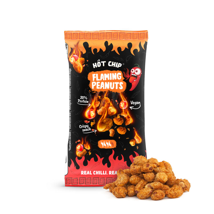 Cacahuètes Flaming Hot - Hot Chip - 70g