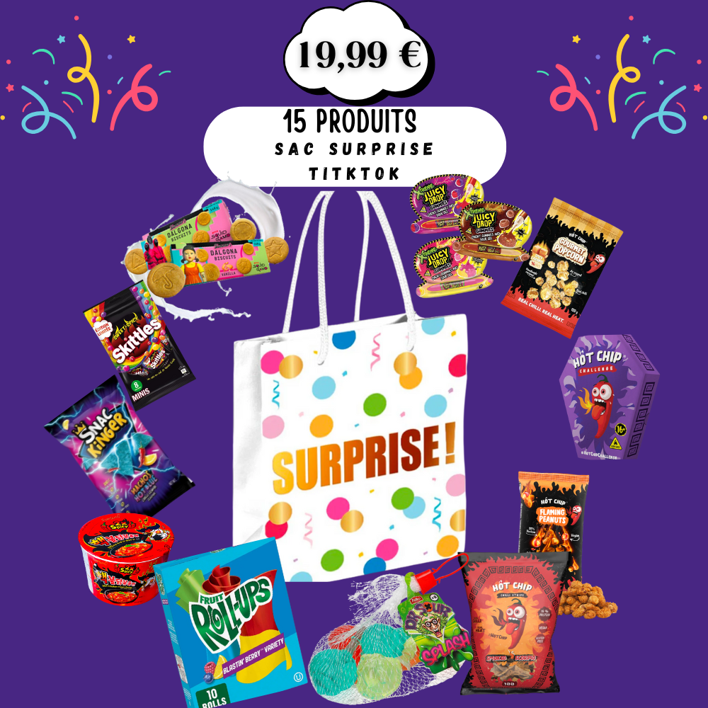 SAC SURPRISE SPĂCIAL TIKTOK + đ - ĂDITIONS LIMITĂES