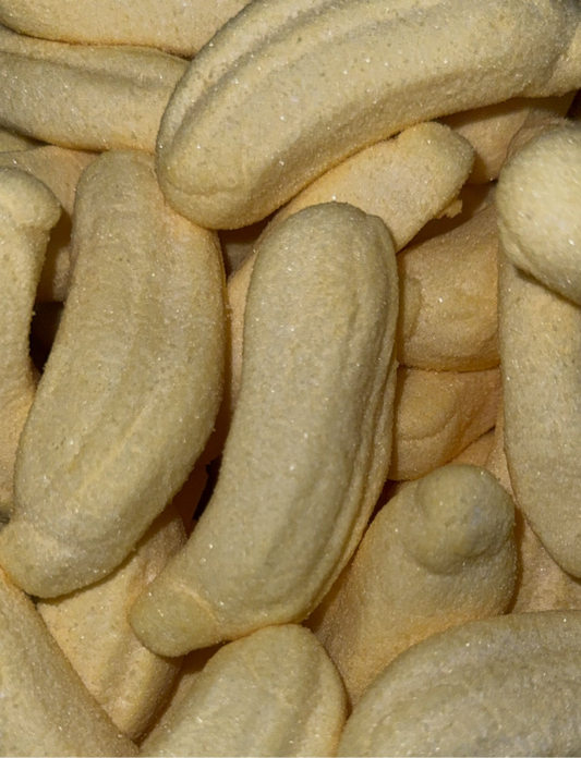 Marshmallows Banane Fourré Chocolat (50g)