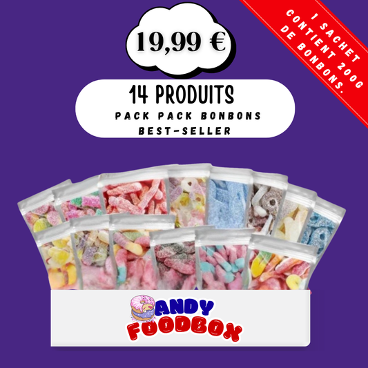 PACK BEST-SELLERS BONBONS 🍭