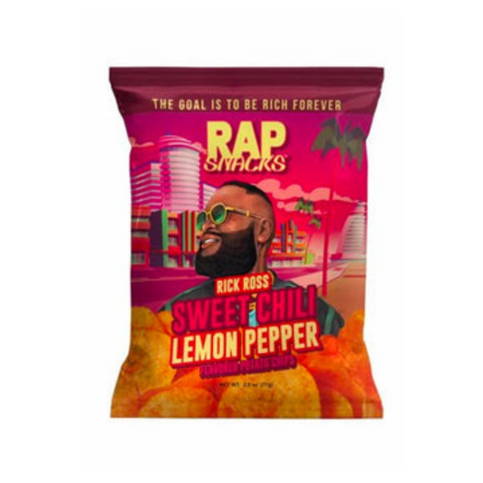 Rap Snacks Chips Rick Ross Sweet Chili & Lemon Pepper