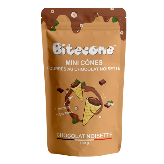 Bitecone - Mini Cone Chocolat Noisette