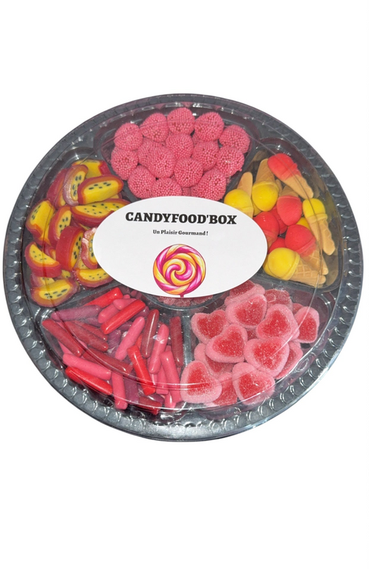 Plateau "CandyFoodBox"
