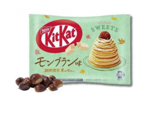 KitKat Mini au Mont Blanc ( Produit Rare ) Anti-Gaspi (06/25)