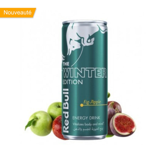 Red Bull The Winter Édition Figue And Apple 🍏