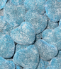 Cœurs Bleus Sucrés Fourrée Halal (100g)