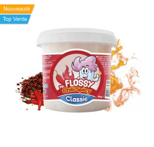Mr Flossy Barbe à papa Classic Chili Spicy