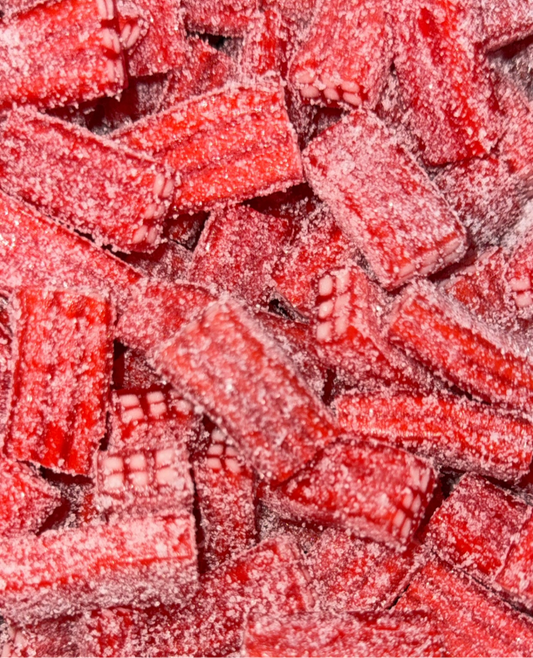 Briques Fraise Acide Halal (100g)