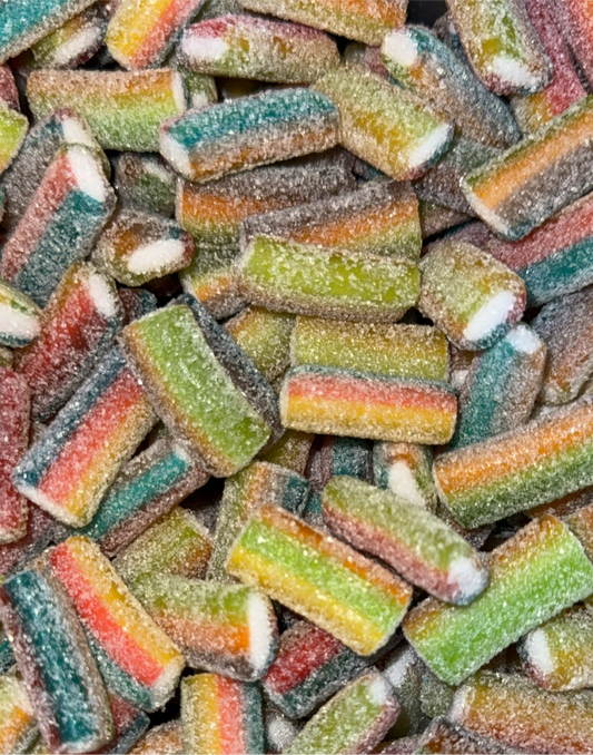 Mini Jumbo Multicolore Acide Halal (100g)