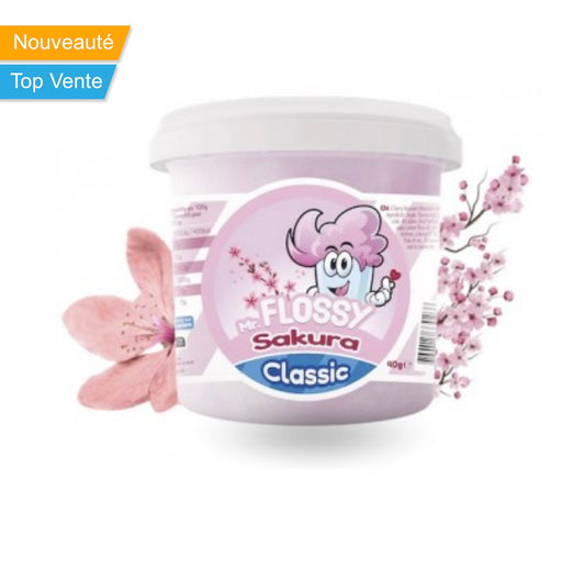 Mr Flossy Barbe à papa Classic Sakura
