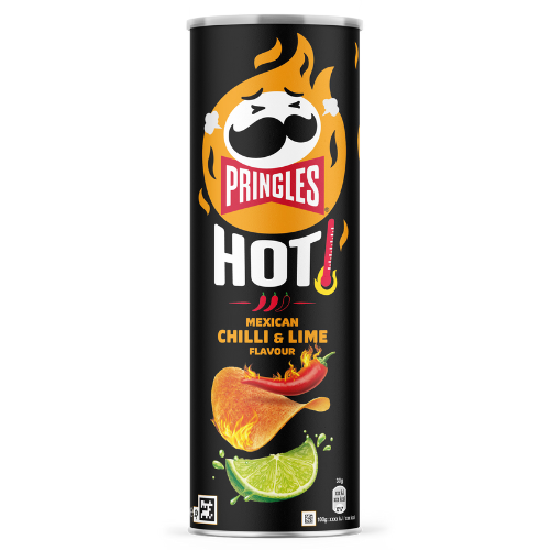 Pringles Hot Mexican Chili & Lime Flavor Anti-gaspi (08/07/25)