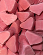 Marshmallows Cœurs enrobés de chocolat à la fraise (50g)