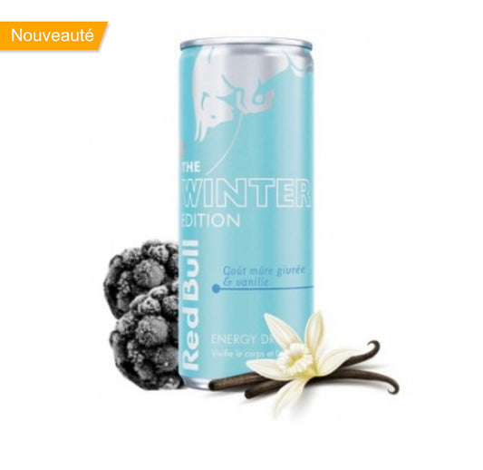 Red Bull Mûre Givrée & Vanille Winter Edition