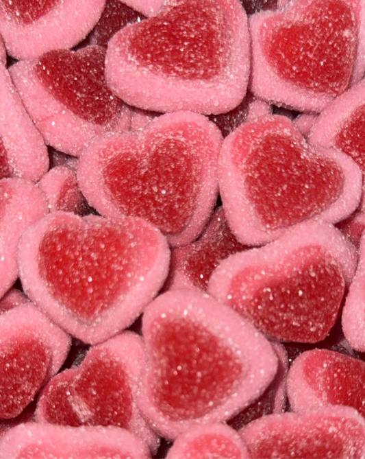 Cœurs de Fraise Sucrés (100g)