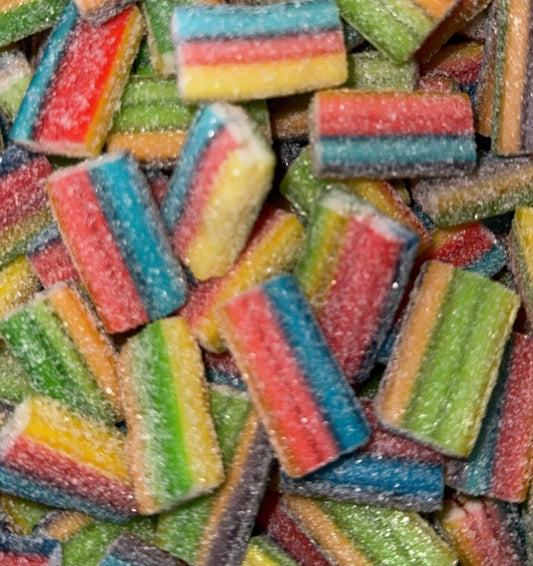 Briques Acidulées 6 Couleurs ~ Halal (100g)