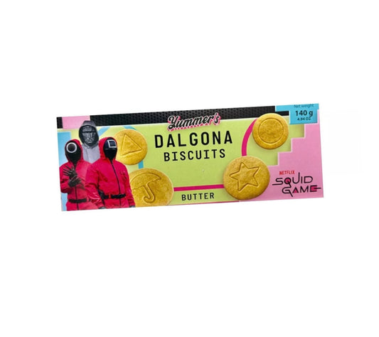 Squid Game Dalgona Biscuits Vanilla & Butter