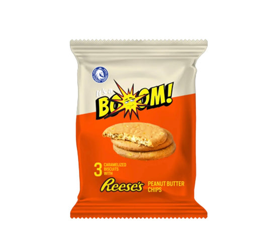 Boom Caramelized Biscuits Peanut Butter With Reese's