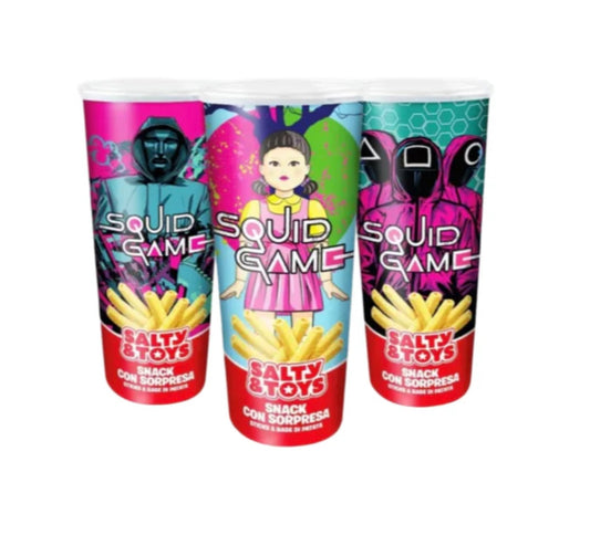 Salty & Toys Squid Game Fries Snack Potato Based ( 1 pièce )