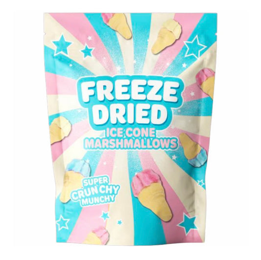 Freeze Dried Marshmallow Ice Cones