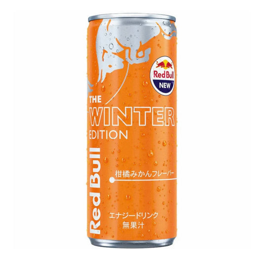Red Bull Energy Drink Japan The Winter Édition Mandarin 🍊