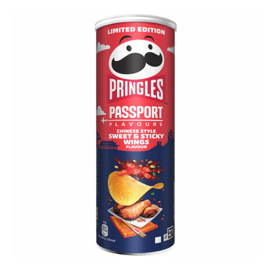 Pringles Chips Passport Sweet & Sticky Wings 🍗