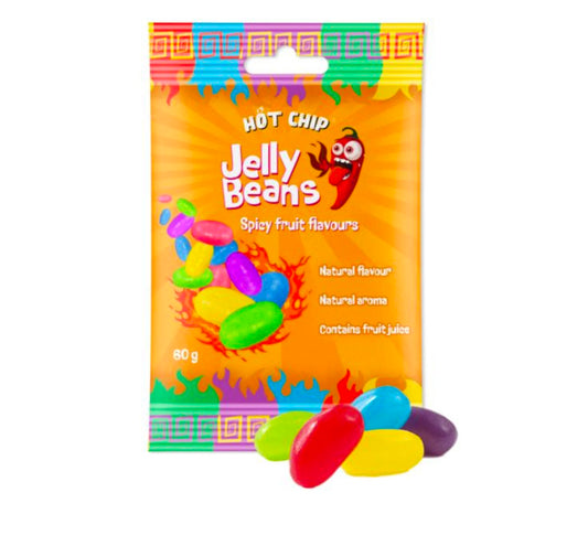 Hot Chip Jelly Beans Spicy Fruit Flavours
