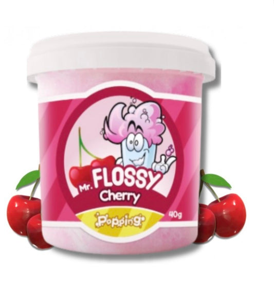 Mr Flossy Barbe à papa Pétillante Cerise 🍒