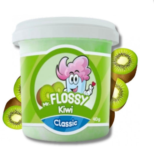 Mr Flossy Barbe à Papa Classic Kiwi 🥝