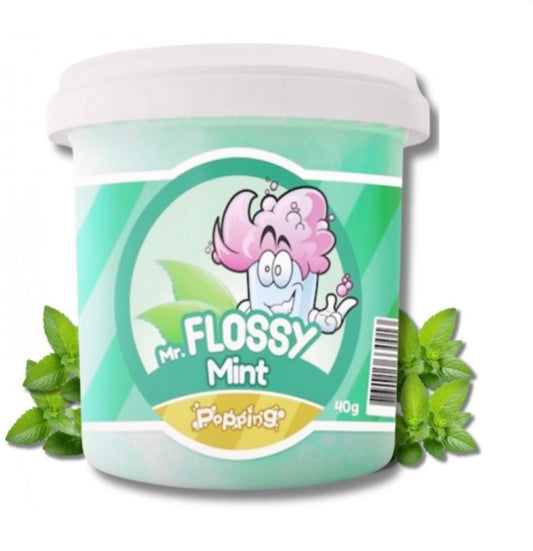 Mr Flossy Barbe à Papa Pétillante Menthe 🌿