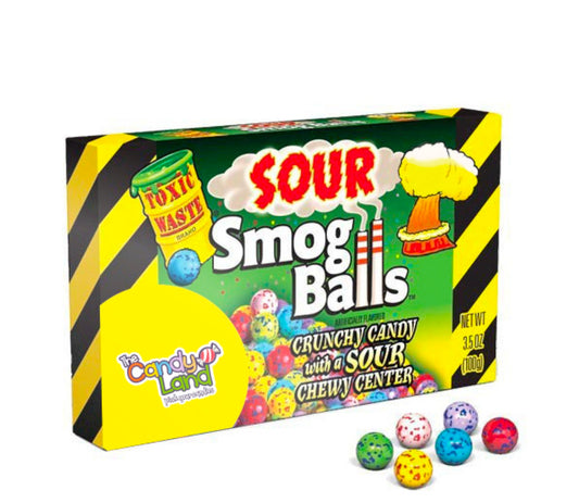 Sour Smog Balls Crunchy Candy