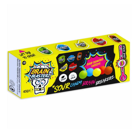 Brain Blasterz Candy Brain Breakerz 🍓🍋🍎🫐 ( Halal, Veggie )