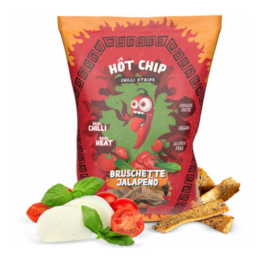 Hot Chip Strips Bruschetta Jalapeños