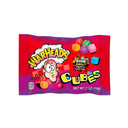 Warheads - Chewy Cubes Mildly Sour Peg Bag