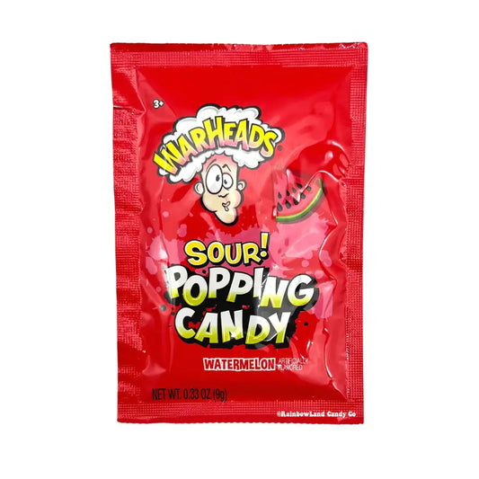 Warheads - Sour Popping Candy Watermelon - Anti-Gaspi ( 12/2024 )